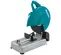 Green and silver Makita 14" electric chop saw