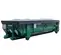 Green Pinnacle Roll Tarp Rolloff Box