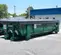 Green Pinnacle Roll Tarp Rolloff Box