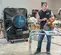 Black PORTACOOL Evaporative Cooling Fan, 8,500 CFM, 12 in.