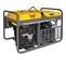 Yellow and gray WACKER 9,600-9,900 W Portable Generator, Gas
