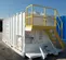 White and yellow WICHITA Mini Frac Tank, 8,400 Gal.