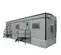 24 ft. by 8 ft. Office Trailer, Open Layout