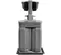 Gray Satellite Two-Station freestanding Portable Sink
