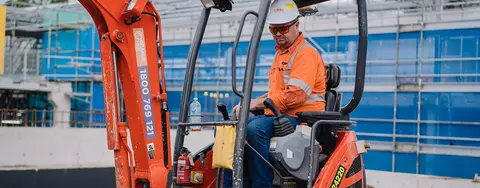 small excavator