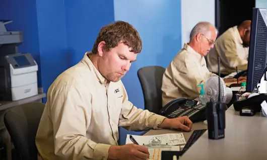 men at computers