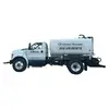 White Ford F-750 water truck