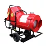Red and black CAMPO Indirect Heater 400,000 BTU, Natural Gas