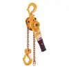 Yellow and black ans silver KITO Come-Along Tool, 1 Ton