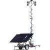 White and silver WANCO LIGHT TOWER, 1-2KW LED SOLAR