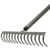 garden rake close-up shot