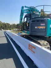 Case study: concrete crash barriers for Batemans Bay road project