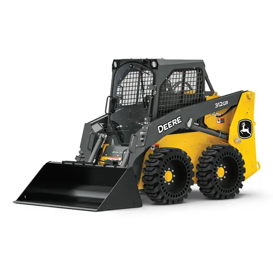 Yellow and Black JOHNDEERE 1,350-1,700 lb. Skid Steer