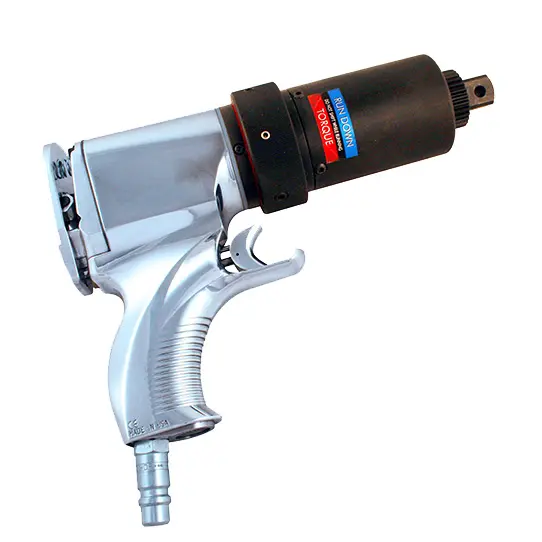 Silver and black HYTORC Air Torque Wrench, 3/4 in.