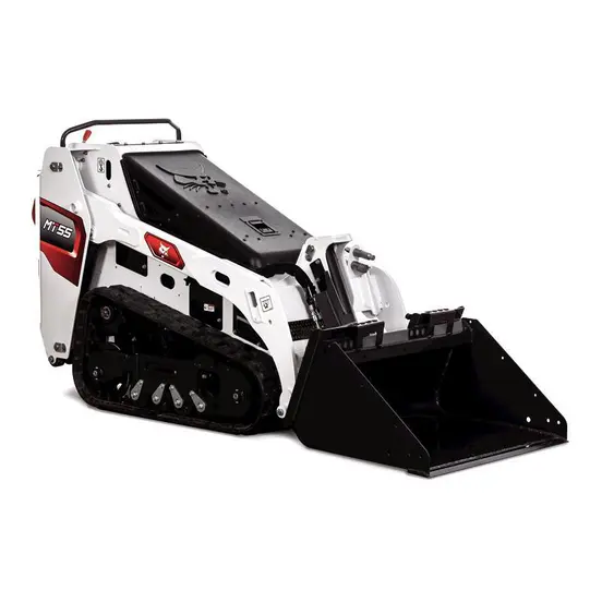 White and black BOBCAT 300-600 lb. Compact Track Loader