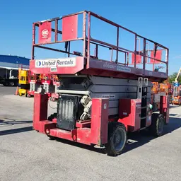 2016 MEC 6092RT Rough Terrain Scissor Lift