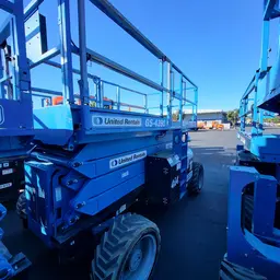2017 Genie GS-4390 RT Rough Terrain Scissor Lift