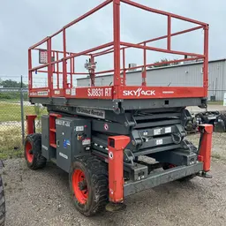 2018 Skyjack SJ8831RT Rough Terrain Scissor Lift