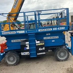 2019 Genie GS-4390 RT Rough Terrain Scissor Lift