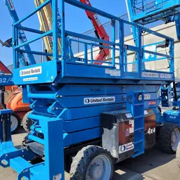 2015 Genie GS-5390 RT Rough Terrain Scissor Lift