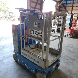 2018 Genie GR-12 Self-Propelled One-Person Lift