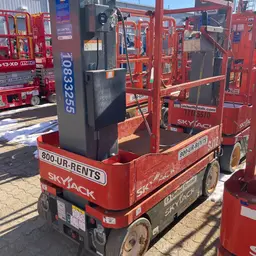 2018 Skyjack SJ12 Self-Propelled One-Person Lift