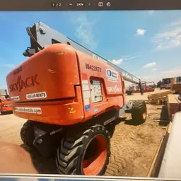 2015 Skyjack SJ86T Boom Lift