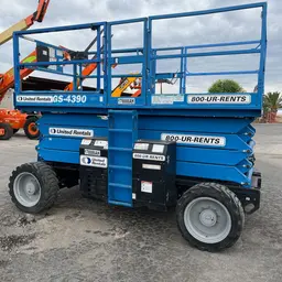 2016 Genie GS-4390 RT Rough Terrain Scissor Lift