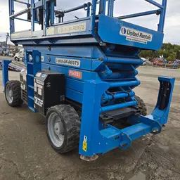 2015 Genie GS-5390 RT Rough Terrain Scissor Lift