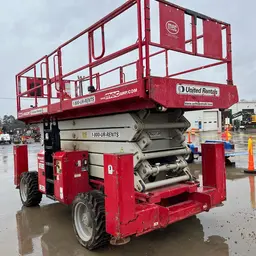 2017 MEC 6092RT Rough Terrain Scissor Lift