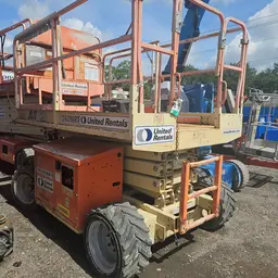 2019 JLG 260MRT Rough Terrain Scissor Lift