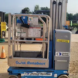 2016 Genie GR-20 Self-Propelled One-Person Lift