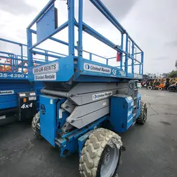 2013 Genie GS-4390 RT Rough Terrain Scissor Lift