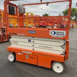 2019 Snorkel S3226E Scissor Lift