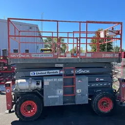 2017 Skyjack SJ8841RT Rough Terrain Scissor Lift