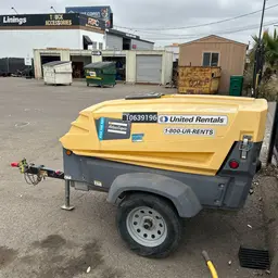 2017 Atlas Copco XAS185KD7 T4F Air Compressor