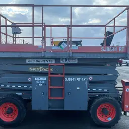 2017 Skyjack SJ8841RT Rough Terrain Scissor Lift