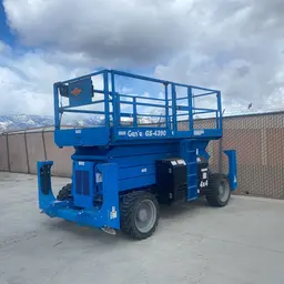 2016 Genie GS-4390 RT Rough Terrain Scissor Lift