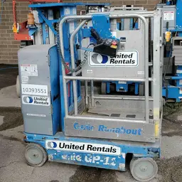 2015 Genie GR-12 Self-Propelled One-Person Lift