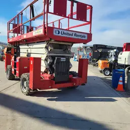 2016 MEC 6092RT Rough Terrain Scissor Lift