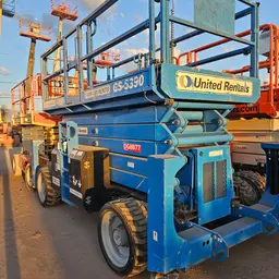 2014 Genie GS-5390 RT Rough Terrain Scissor Lift