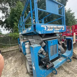 2012 Genie GS-4390 RT Rough Terrain Scissor Lift