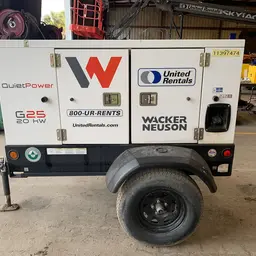 2022 Wacker Neuson G25 T4F Diesel Generator